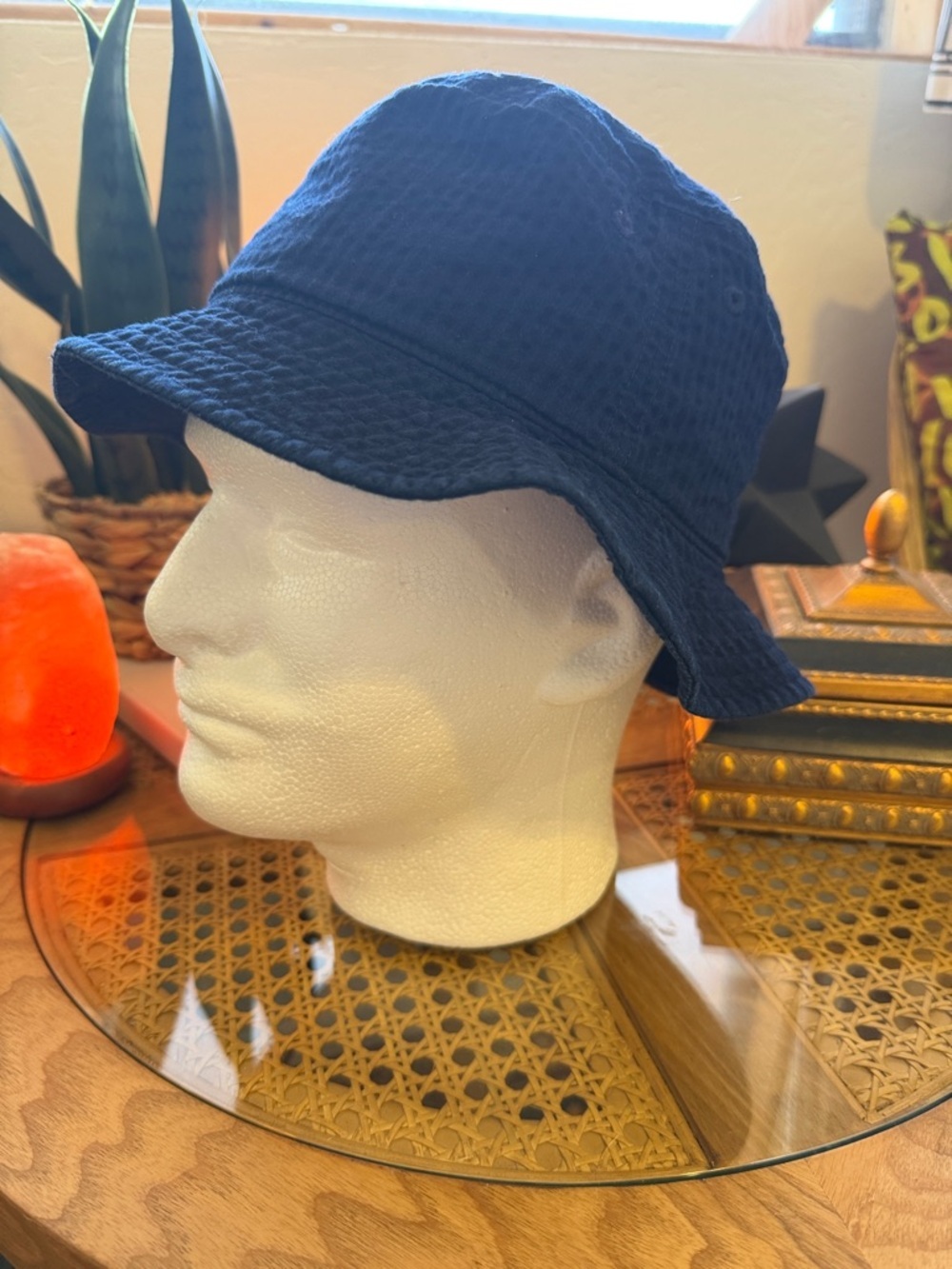 American Eagle Outfitters Navy Blue Bucket Hat